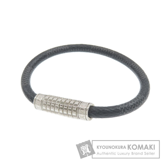 LOUIS VUITTON M6626D Bracelet Digit Damier Graphite Bracelet Damier Graphite canvas mens [Used]
