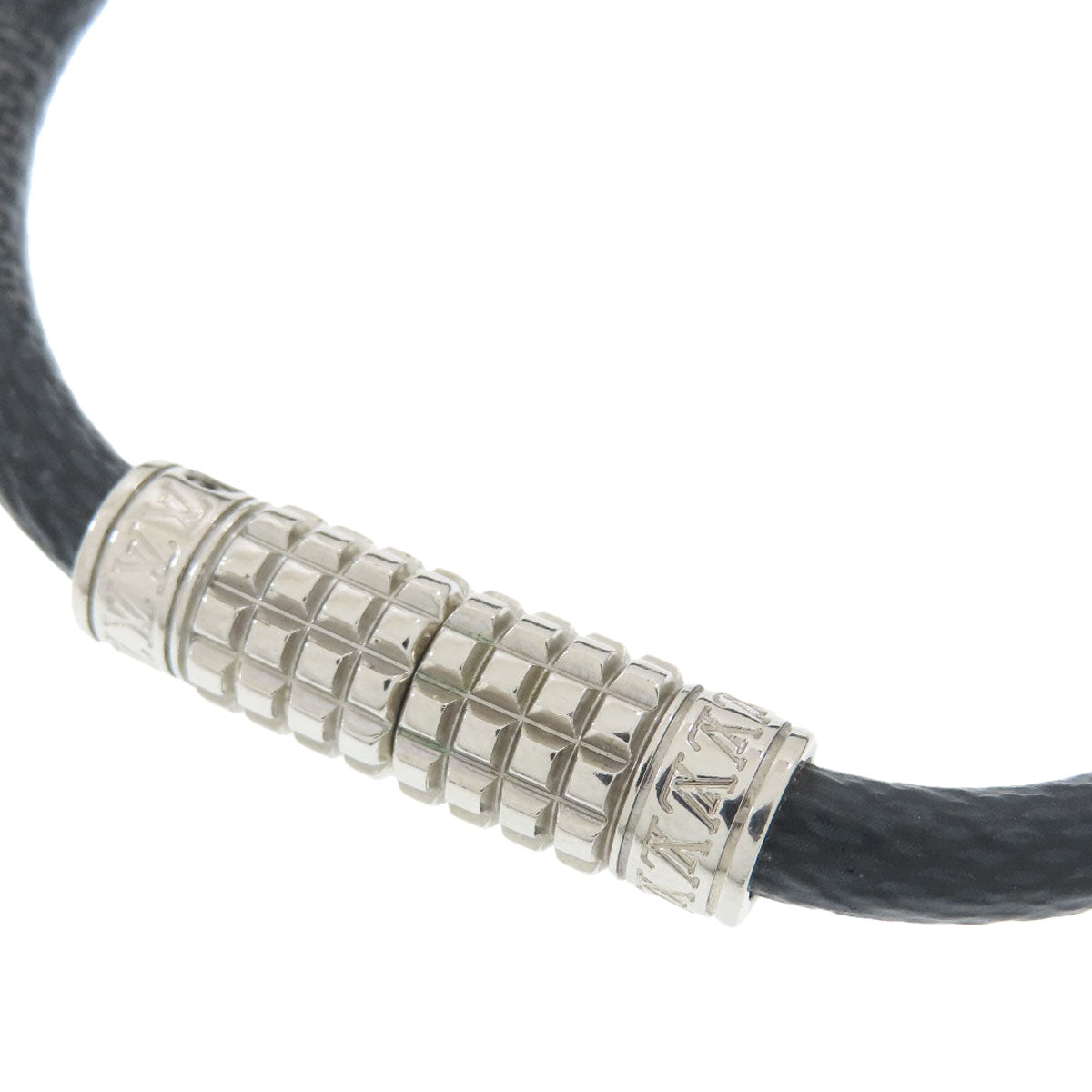 LOUIS VUITTON M6626D Bracelet Digit Damier Graphite Bracelet Damier Graphite canvas mens [Used]