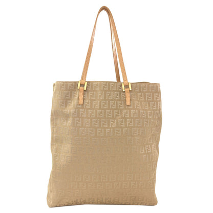 FENDI Zucca pattern Tote Bag Canvas Ladies [Used]