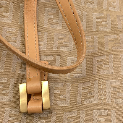FENDI Zucca pattern Tote Bag Canvas Ladies [Used]