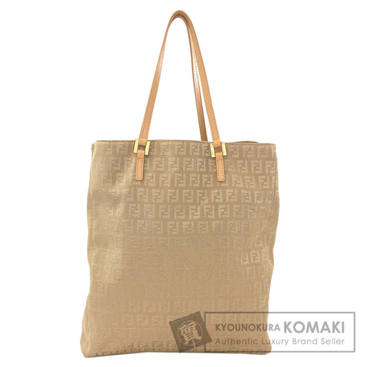 FENDI Zucca pattern Tote Bag Canvas Ladies [Used]