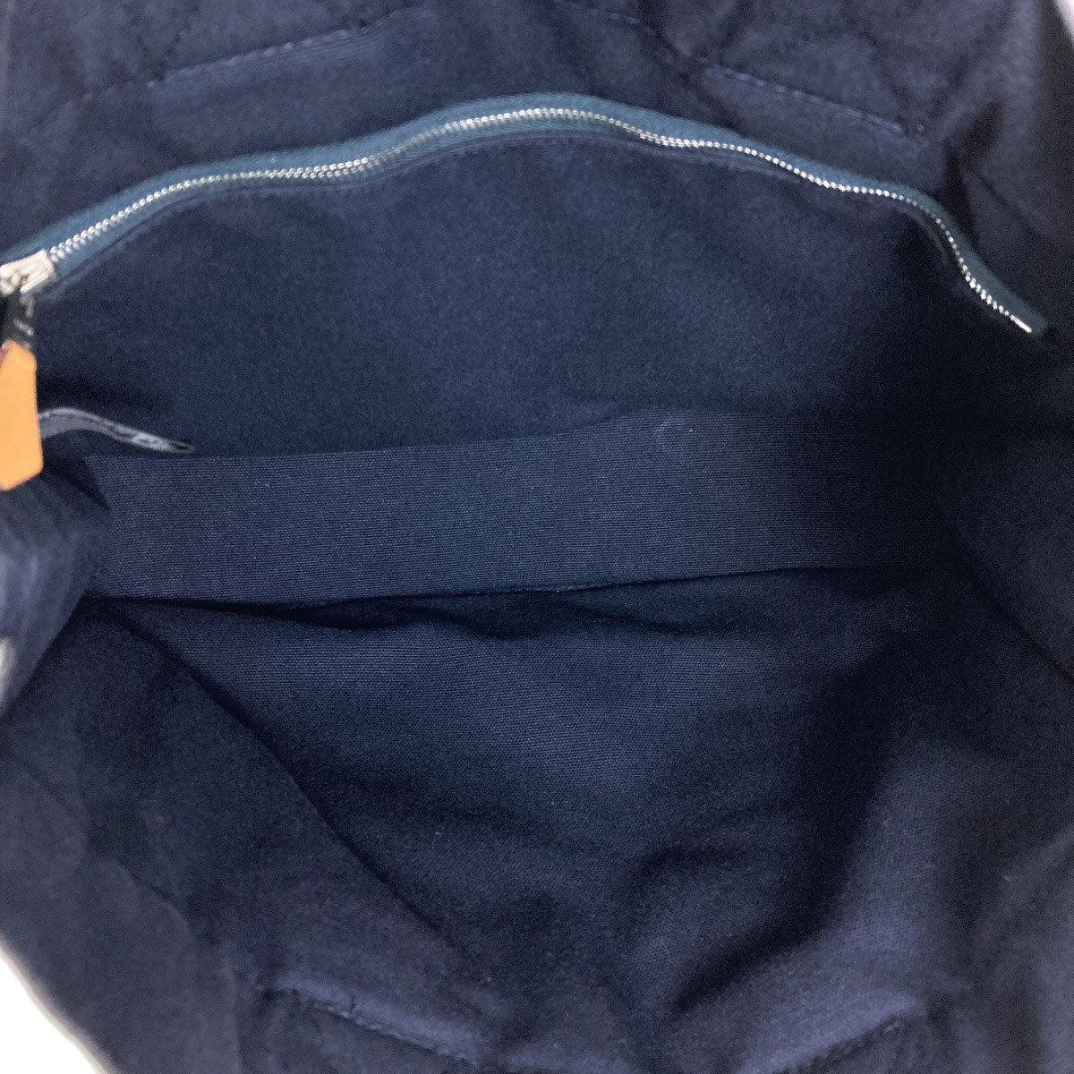 HERMES sack fool toePM Handbag Canvas Ladies [Used]
