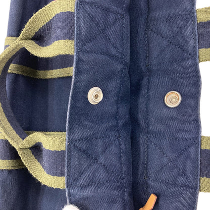 HERMES sack fool toePM Handbag Canvas Ladies [Used]