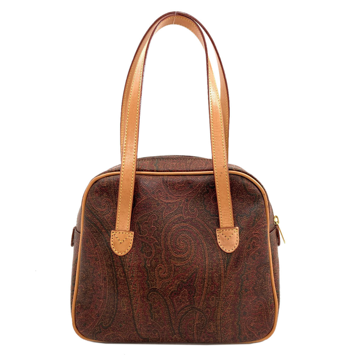 ETRO Paisley pattern Handbag PVC Ladies [Used]