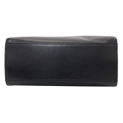 BURBERRY logo Handbag PVC LeatherLadies [Used]