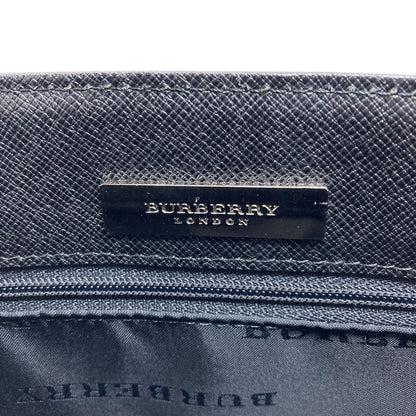 BURBERRY logo Handbag PVC LeatherLadies [Used]