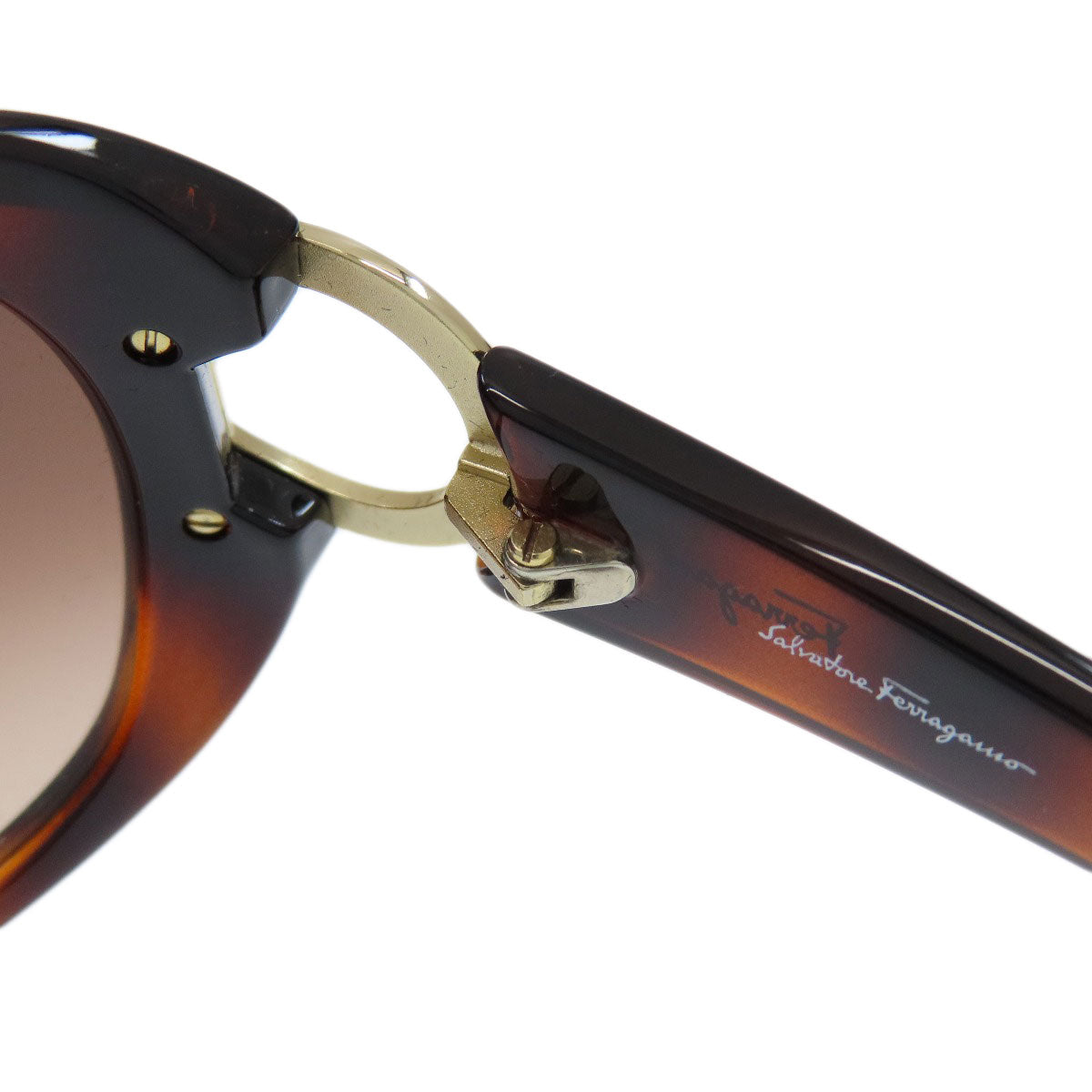 Salvatore Ferragamo Gancini sunglasses Plastic Ladies [Used]