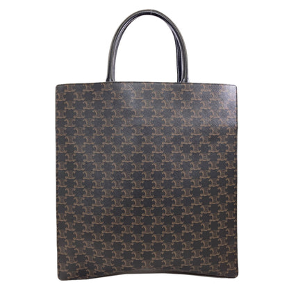 CELINE Vertical Hippo Triomphe Tote Bag PVC Ladies [Used]