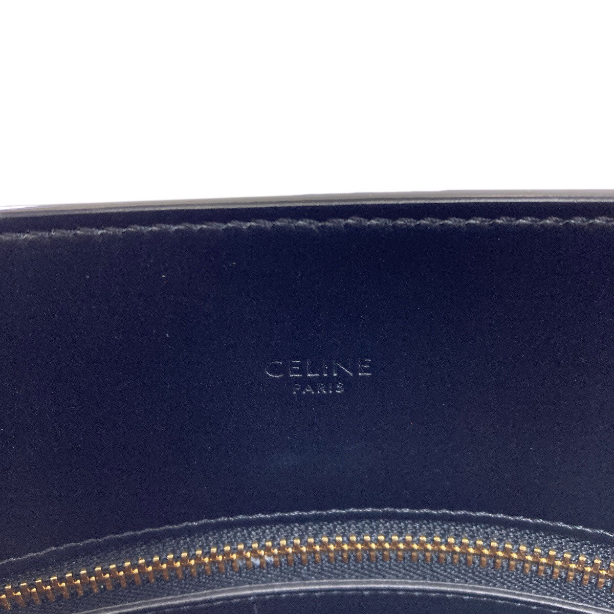 CELINE Vertical Hippo Triomphe Tote Bag PVC Ladies [Used]