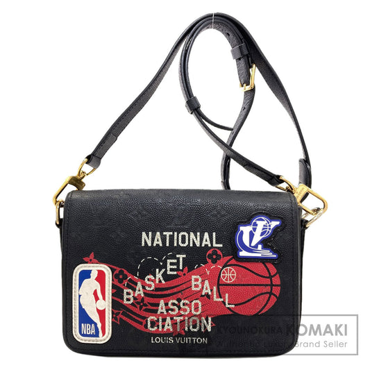 LOUIS VUITTON M58498 Studio Messenger Bag NBA Collaboration Shoulder Bag Empreinte mens [Used]
