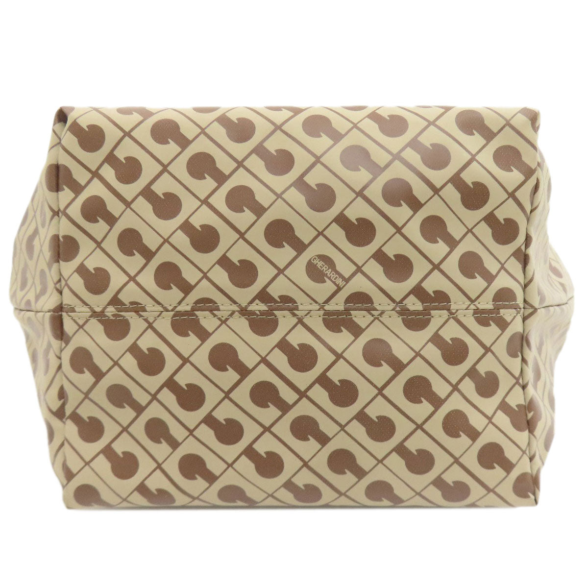 GHERARDINI Logo motif softy Handbag Polyester Polyurethane coatingLadies [Used]