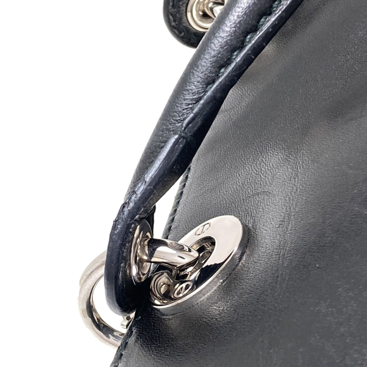 CHRISTIAN DIOR Canage Handbag Lambskin Ladies [Used]
