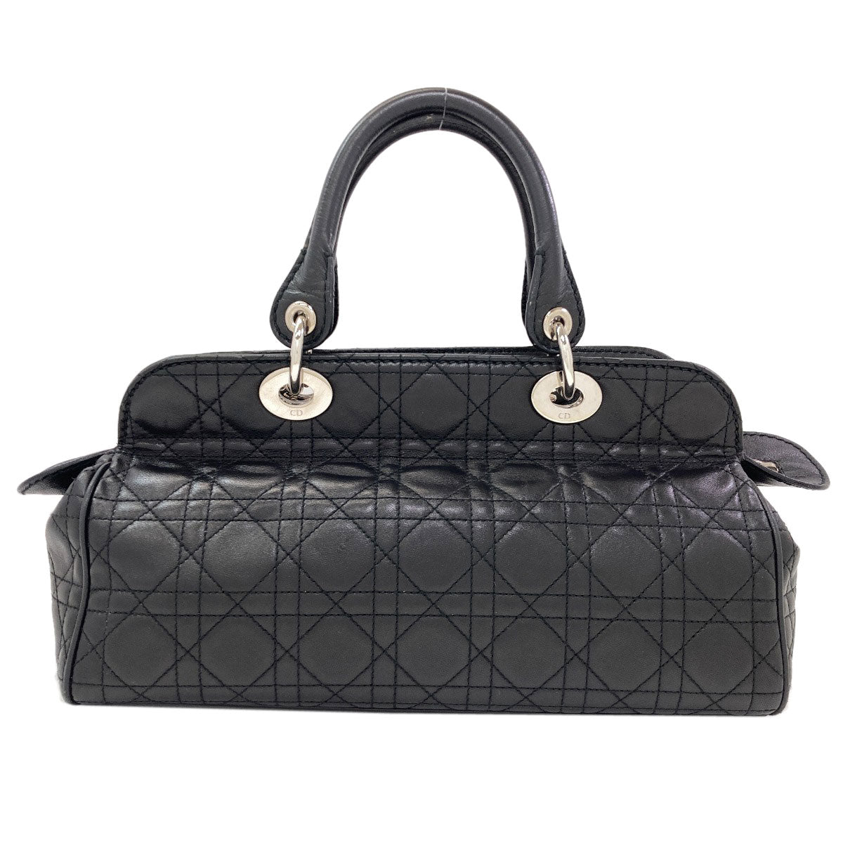 CHRISTIAN DIOR Canage Handbag Lambskin Ladies [Used]