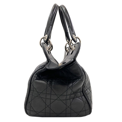 CHRISTIAN DIOR Canage Handbag Lambskin Ladies [Used]