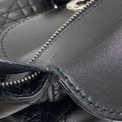 CHRISTIAN DIOR Canage Handbag Lambskin Ladies [Used]