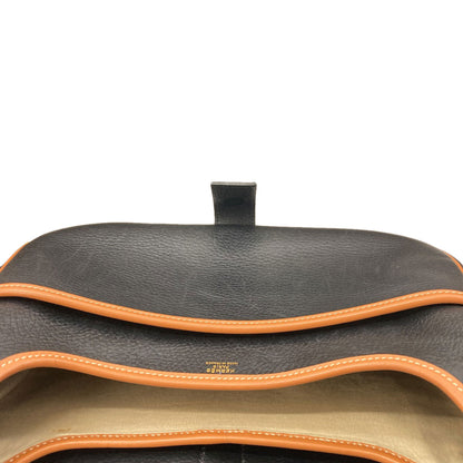 HERMES Noumea Gold Hardware Shoulder Bag Calf Ladies [Used]