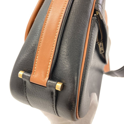 HERMES Noumea Gold Hardware Shoulder Bag Calf Ladies [Used]