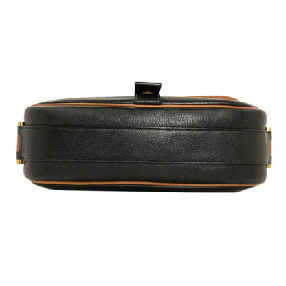 HERMES Noumea Gold Hardware Shoulder Bag Calf Ladies [Used]