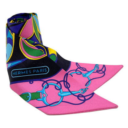 HERMES Twilly Scarf Silk Ladies [Used]