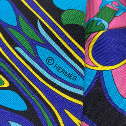 HERMES Twilly Scarf Silk Ladies [Used]