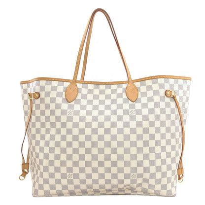 LOUIS VUITTON N51108 Neverfull GM Tote Bag Damier canvas Ladies [Used]