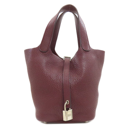 HERMES Picotin Lock PM SilverHardware Handbag Taurillon Clemence Ladies [Used]