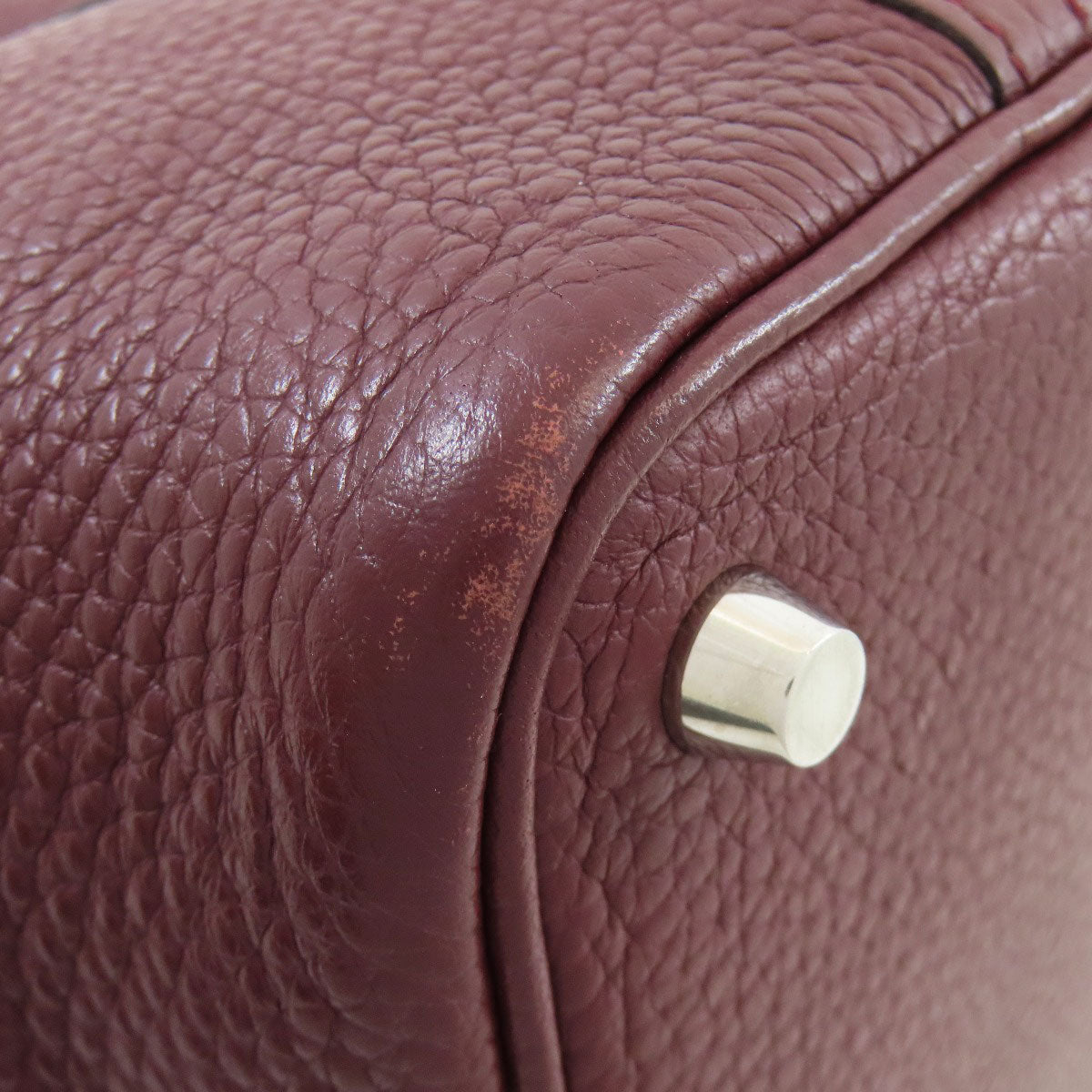 HERMES Picotin Lock PM SilverHardware Handbag Taurillon Clemence Ladies [Used]