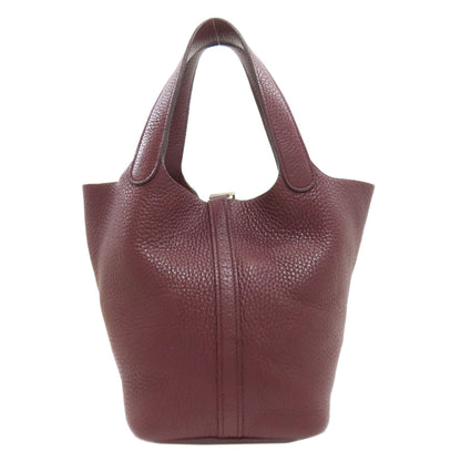 HERMES Picotin Lock PM SilverHardware Handbag Taurillon Clemence Ladies [Used]