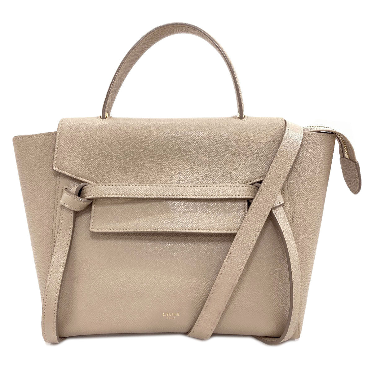 CELINE Micro 2WAY Belt Bag Handbag Calf Ladies [Used]