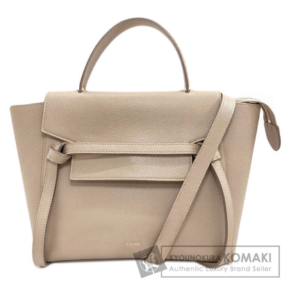 CELINE Micro 2WAY Belt Bag Handbag Calf Ladies [Used]