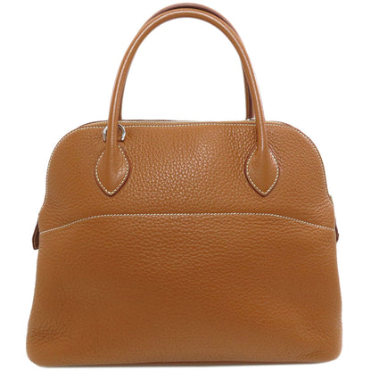 HERMES Bolide31 Gold SilverHardware Handbag Taurillon Clemence Ladies [Used]