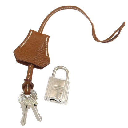 HERMES Bolide31 Gold SilverHardware Handbag Taurillon Clemence Ladies [Used]