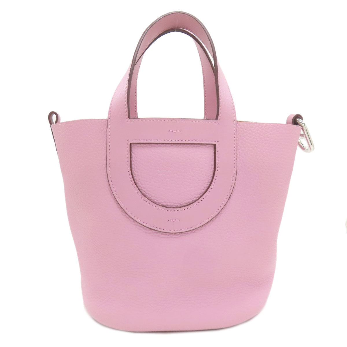 HERMES In the Loop 18 SilverHardware Handbag Taurillon Clemence Ladies [Used]