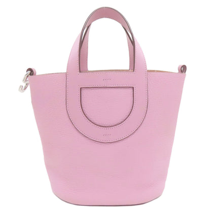 HERMES In the Loop 18 SilverHardware Handbag Taurillon Clemence Ladies [Used]