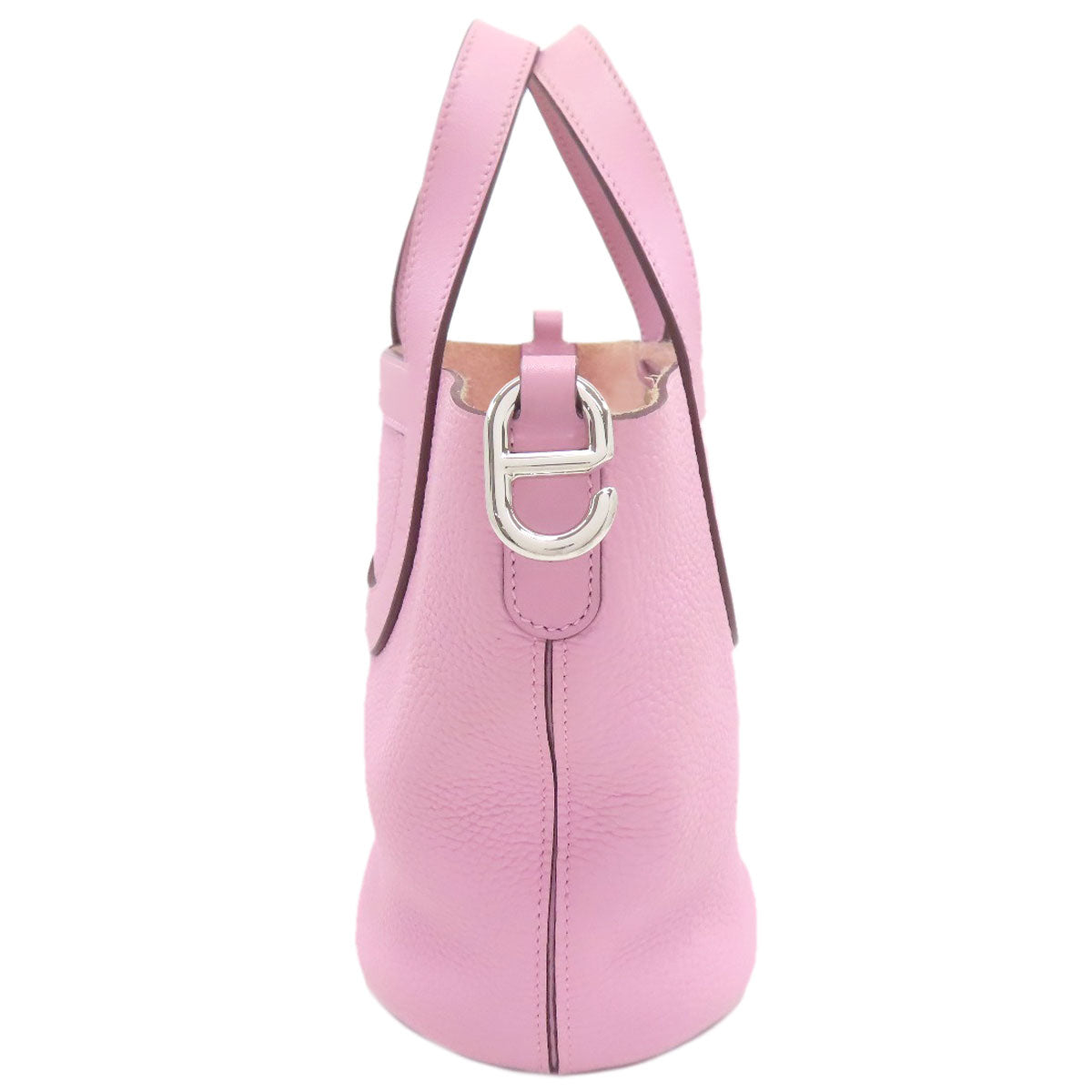 HERMES In the Loop 18 SilverHardware Handbag Taurillon Clemence Ladies [Used]