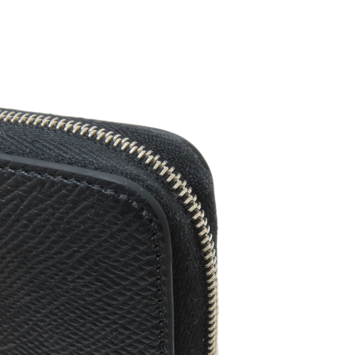 CELINE Zip-by-fold Bifold Wallet with Coin Pocket Grained Calfskin Skin mens [Used]