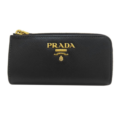 PRADA logo key holder Safiano Ladies [Used]