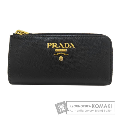 PRADA logo key holder Safiano Ladies [Used]