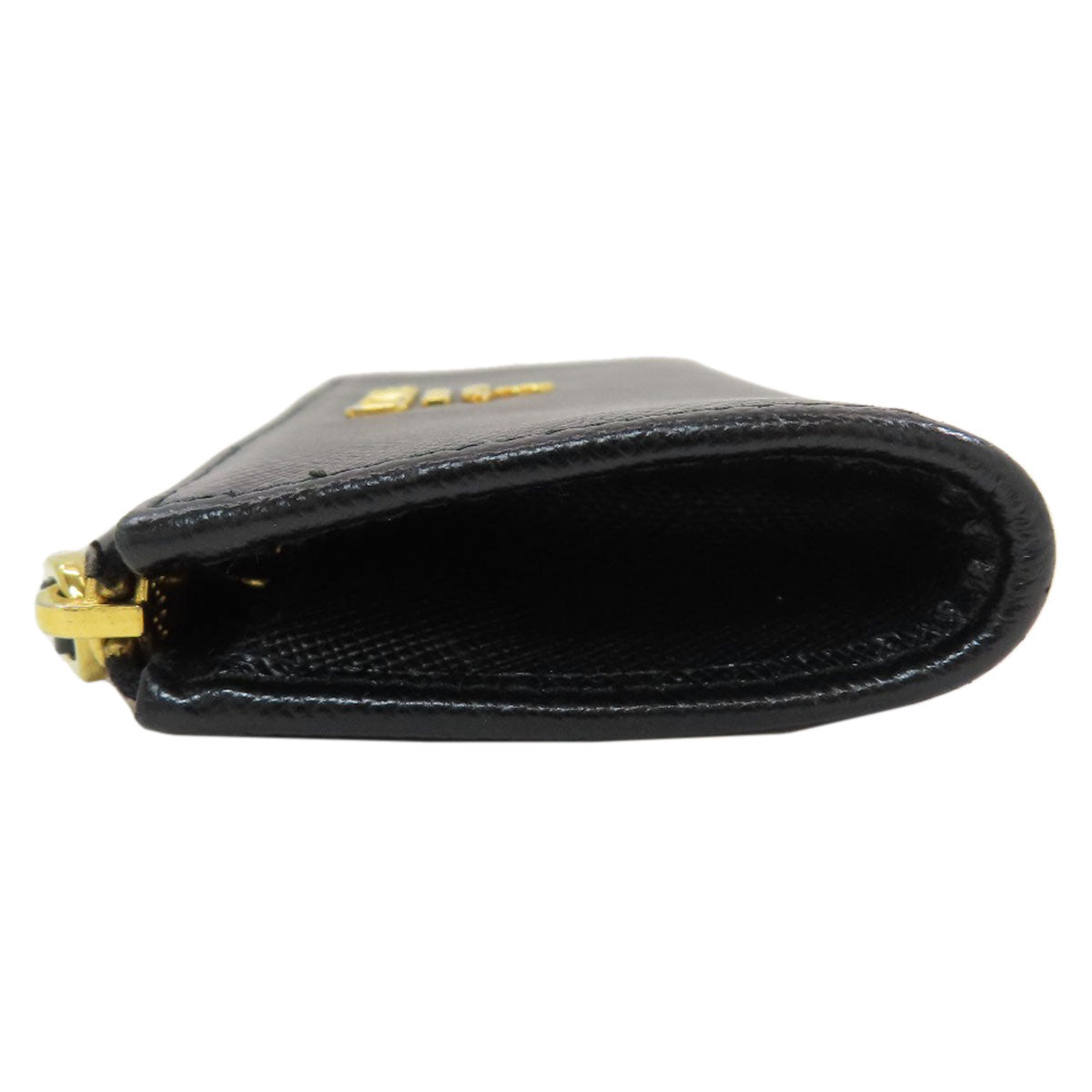 PRADA logo key holder Safiano Ladies [Used]