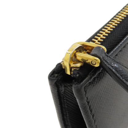 PRADA logo key holder Safiano Ladies [Used]