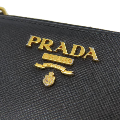PRADA logo key holder Safiano Ladies [Used]