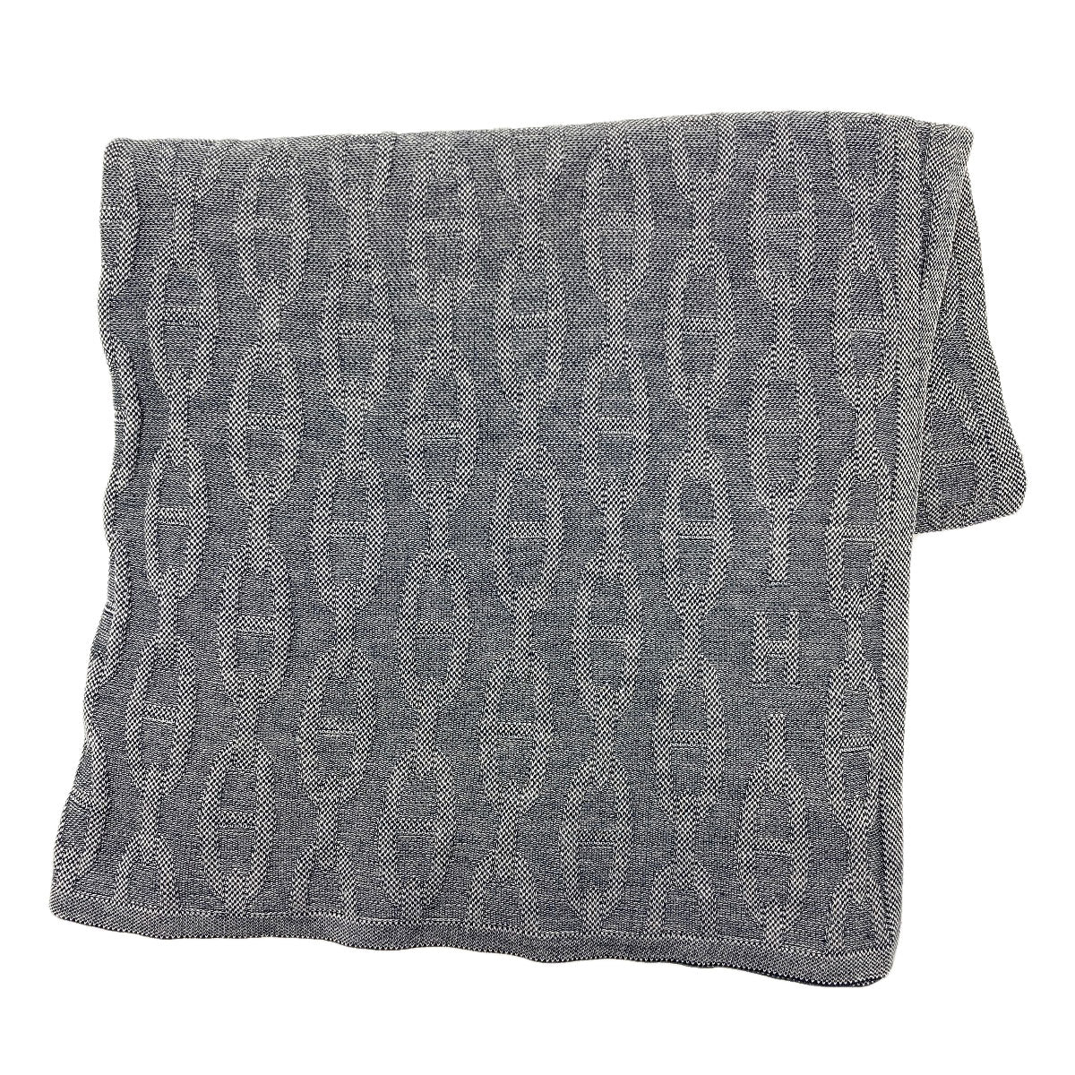 HERMES Shane Dunklepattern Stall Cotton SilkLadies [Used]