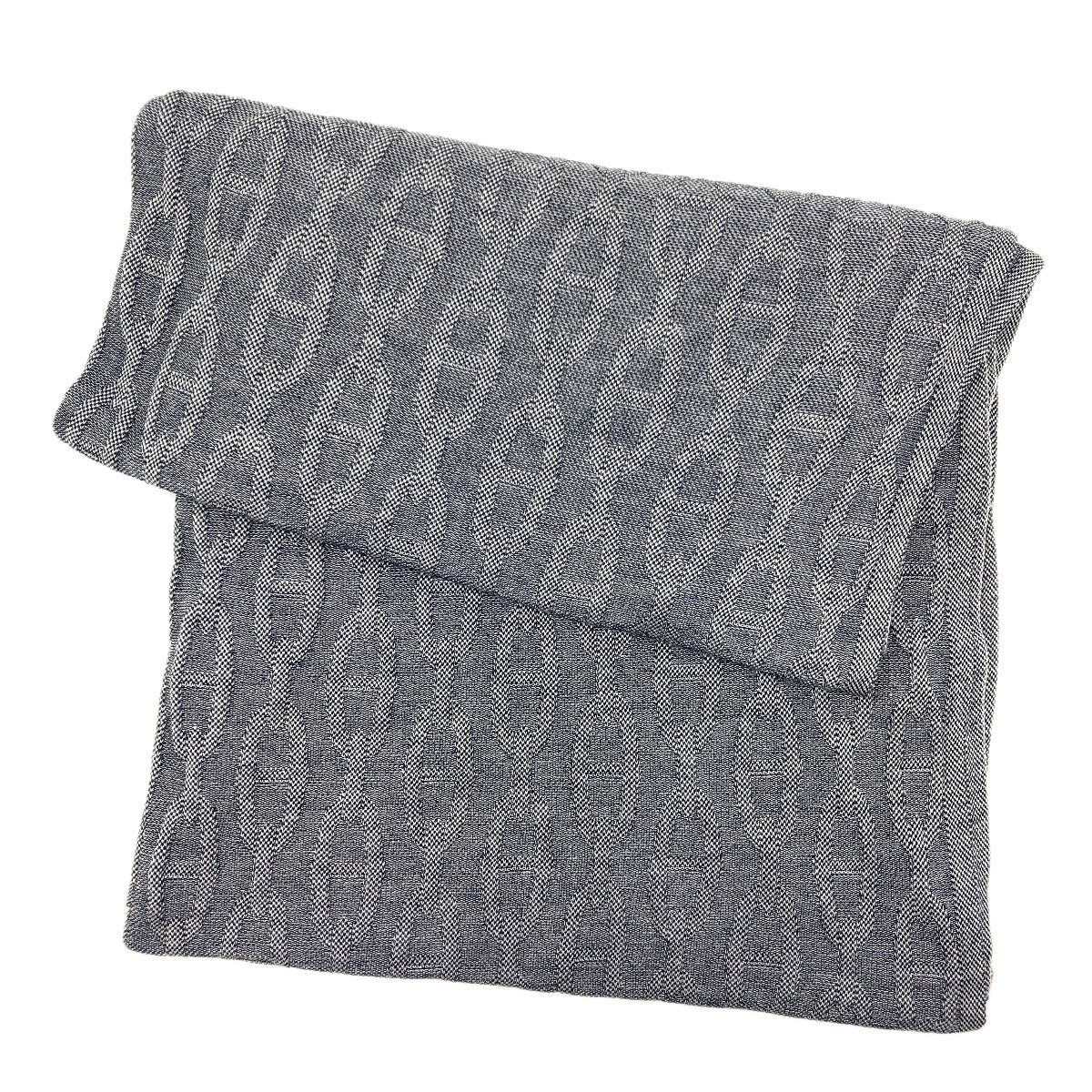 HERMES Shane Dunklepattern Stall Cotton SilkLadies [Used]