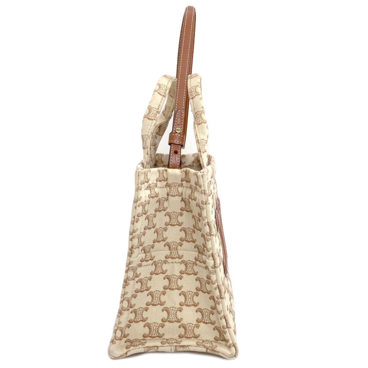 CELINE Kabatais Triomphe 2WAY Handbag Canvas Ladies [Used]
