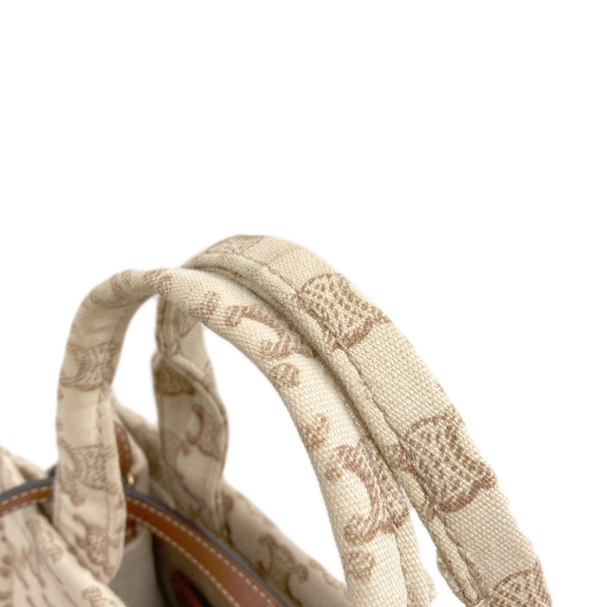 CELINE Kabatais Triomphe 2WAY Handbag Canvas Ladies [Used]