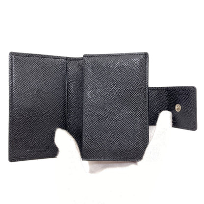 BVLGARI BVLGARI BVLGARI Card Case Leather Ladies [Used]