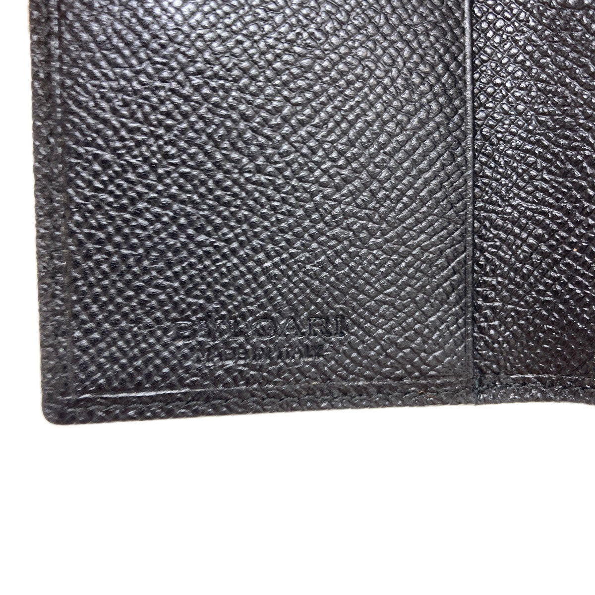 BVLGARI BVLGARI BVLGARI Card Case Leather Ladies [Used]