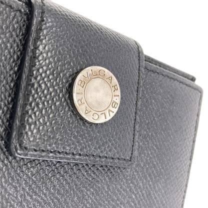 BVLGARI BVLGARI BVLGARI Card Case Leather Ladies [Used]