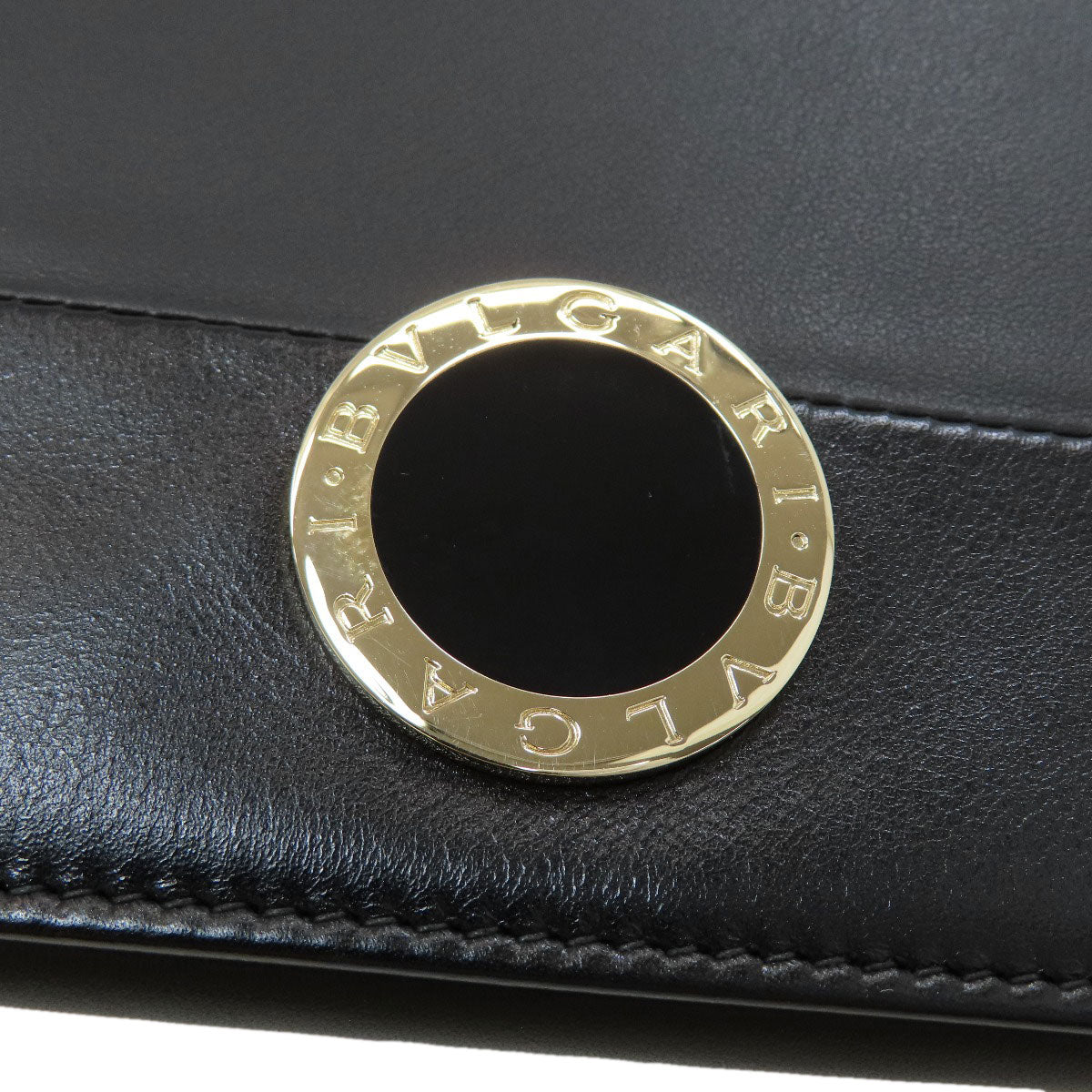 BVLGARI BVLGARI BVLGARI Long wallet (with coin pocket) Leather Ladies [Used]