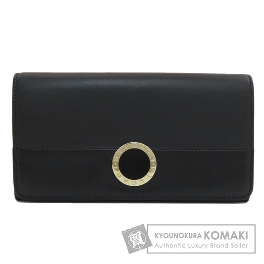 BVLGARI BVLGARI BVLGARI Long wallet (with coin pocket) Leather Ladies [Used]